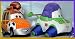 2 Disney Toy Story Woody Buzz Rag Plush Doll Truck Car 10