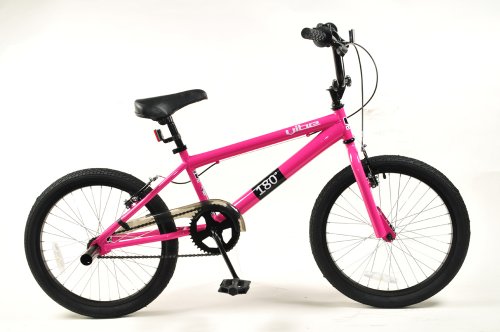 Vibe 180 BMX Bike 2010 Pink -Alloy Wheels, Stunt Pegs