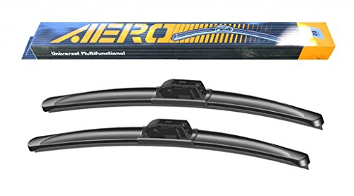 AERO Chevrolet Chevy Avalanche 2014-2007 22"+22" Premium All-Season Beam Windshield Wiper Blades (Set of 2)