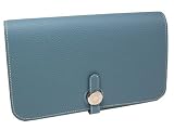 【HERMES】 エルメス 小銭入れ付 二つ折り 長財布 ドゴンGM トゴ BLUE JEANS ブルージーンズ [並行輸入品] HERMES 小銭入れ