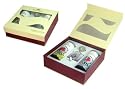 The Tea Nation Black and Green long leaf tea Tin 100g each with Infuser, 7.69 Box
