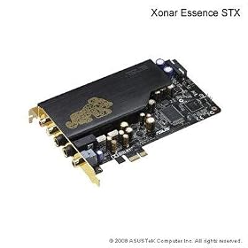 ASUS Xonar Essence STX Virtual 7.1 Channels PCI Express Interface 124 dB SNR / Headphone AMP Card