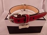 Coach Leather Collar with Bone