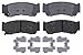 ACDelco 14D1297CH Advantage Ceramic Rear Disc Brake Pad Set with Hardware