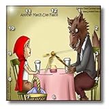 Big Bad Match.com - 10x10 Wall Clock