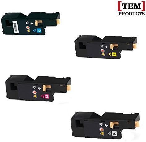 TEM Products© High Quality Compatible Toner Cartridge Set for Dell 331-0719 N51XP MY5TJ, 331-0716 769T5 THKJ8, 331-0717 8WNV5 2Y3CM, 331-0718 NPDXG 9X54J (Black, Cyan, Magenta, Yellow) for use in Dell Color Laser 2150cdn, Color Laser 2150cn, Multi-Function 2155cdn, Multi-Function 2155cn Printers