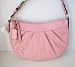 Coach Soho Pleated Pink Blush Leather Hobo Purse 13730