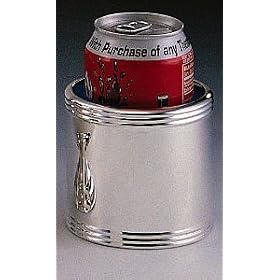 BEVERAGE COZY - SILVER PLATED BEVERAGE COZY by Jaf Gifts
