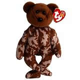Ty Beanie Babies - Hero the Teddy Bear with UK Flag on Shoulder