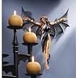 Midnight medieval Gothic Vampire mistress Wall statue