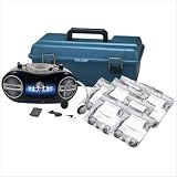 Hamilton Sound Vision Portable Video Boombox Personal 8 Station Listening Center