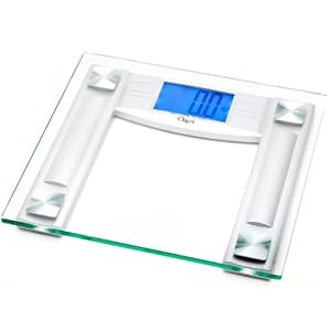 Elite Series II Digital Bathroom Scale with 5" Blue Backlit xBright LCD and InstaOn Technology, by Great Scales. (Health and Beauty)