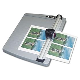 X-ACTO 26431 - Rotary Trimmer, 8 Sheets, Plastic Base, 11 x 12-EPI26431
