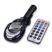Brand New Black Car MP3 Player Wireless FM Transmitter USB Pendrive / SD / MMC Slot & Remote Control LCD Screen + 12 Month UK Warranty