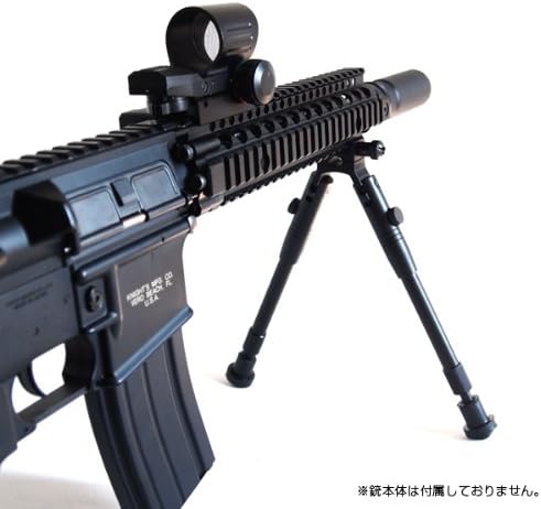 Re-arrival telescopic Battle Bipod 20mm rail BATTLE BI-POD M4M16 Series Middle Size (japan import)