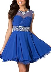  Off the Shoulder Sleeveless Chiffon Evening Dress/Bridesmaid Dress/Prom Dress  With Ruffles