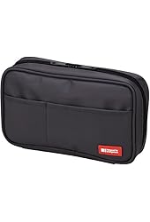 Lihit Lab Teffa Pen Case - Book Style - Black (japan import)