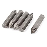 uxcell プラスドライバービット　40mm長　9mm六角シャンク　磁気　ビット