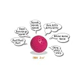 Babble Ball - Kitty Size - 2 1/8 in Pink