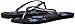 Havaianas Women's Slim Organic Flip Flop Sandal, Black, 7/8 M US