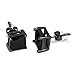 Buyless Fashion Surgical Steel Squared Crystal CZ Earrings In Gift Box (Multi Sizes)