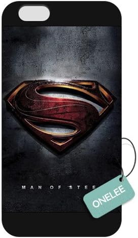 Onelee(TM) - Customized Superman iPhone 6 Plus 5.5 Hard Plastic case cover - Black 06