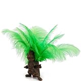 10pcs Home Decor Light Green Ostrich Feathers