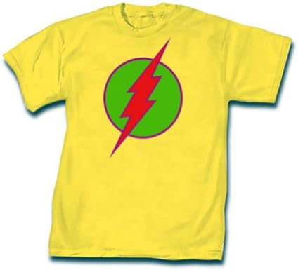 Officially Licensed DC Comics NEO Flash T-shirt, L