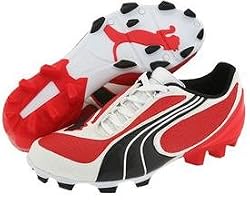 PUMA v5.08 I FG KIDS Shoes (Red)