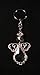 (12) Angel Key Chains Crystal Baptism, First Communion, Confirmation, Party Pack