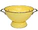 Calypso Basics 1.5 Quart powder coated  Colander, Lemon
