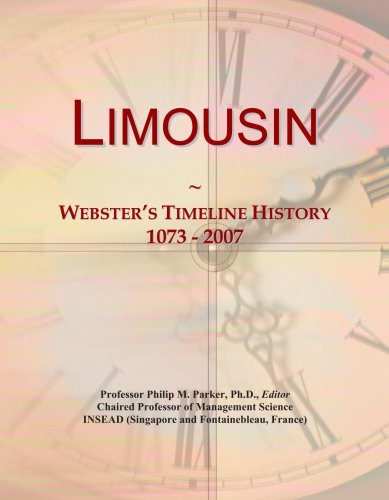 City Travel Guides Discounted  Search : Limousin: Webster's Timeline History, 1073 - 2007