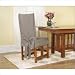 Sure Fit Cotton Duck Short Dining Room Chair Slipcover - Natural