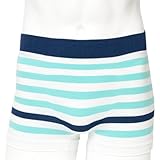 BRADELIS NEWYORK. SOHO ボクサーパンツ ピンク缶入 11ネイビー×ターコイズ×WH