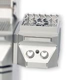 TESB132F-B Double Burner Side Mount Cooker for Natural Gas Freestanding Grill