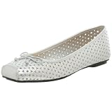 MIA Womens Eclipse Flat,Silver,7.5 M