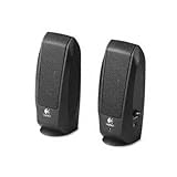 New Logitech S-120 Speaker System Redesigned Base Integrated Power Volume C ....