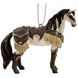 Westland Giftware Western Leather Mustang 2-1/2-Inch Resin Everyday Ornament Figurine