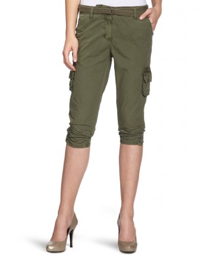 LTB Jeans Damen Capri Hose, 4120 / Grace, Gr. 38 (M), Gr&uuml;n (combat green 465) Preisvergleich
