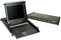 LCD Console Drawer and 8-PORT KVM Bundle