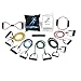 9 Pcs of **Professional Resistance Band Set for Men And Women, 5 Resistance Bands, Door Anchor .Yellow 8 Lb.blue 15 Lb.red 25 Lb.green 30 Lb.black 35 Lb. 226lbs of Extreme Resistance *Quality for Life Guarantee *30 Day Money Back