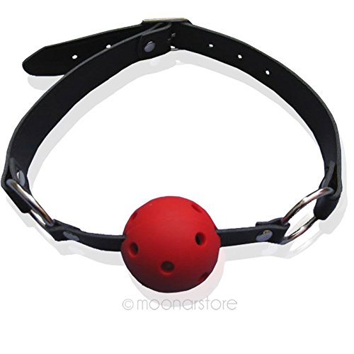 Etiger® PU Leather Band Ball Mouth Gag Oral Fixation stuffed Adult Flirting 1PCS 2014
