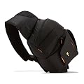 Case Logic - SLRC205 - Sac � dos �paule pour appareil photo reflex - Bretelle ajustable - Noir/orange (Import Allemagne)