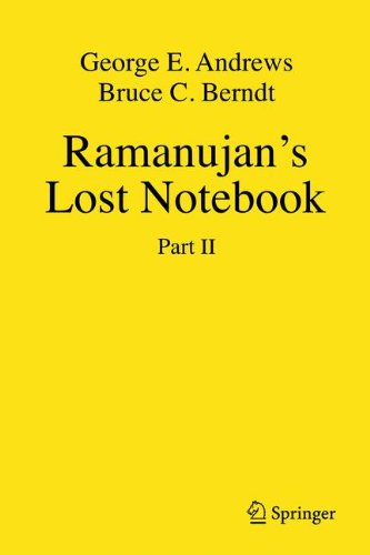 Ramanujan's Lost Notebook: Part II (Pt. 2)
