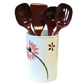 Buy Corelle Coordinates Pretty in Pink 5 Piece Utensil Set
