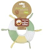 Dandelion Classic Organic Toy Rattle, Ring