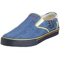 Ed Hardy DK Skull Sailor Navy Leinensneaker, navy