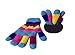 Peach Couture Children Toddler Warm Winter Gloves Value 3 Pack one size Mrc (Rainbow Assortment)