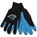 CAROLINA PANTHERS NFL TWO TONE GLOVES