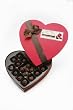 Emily's Special Edition Dark Chocolate Strawberry Heart Box 8 oz